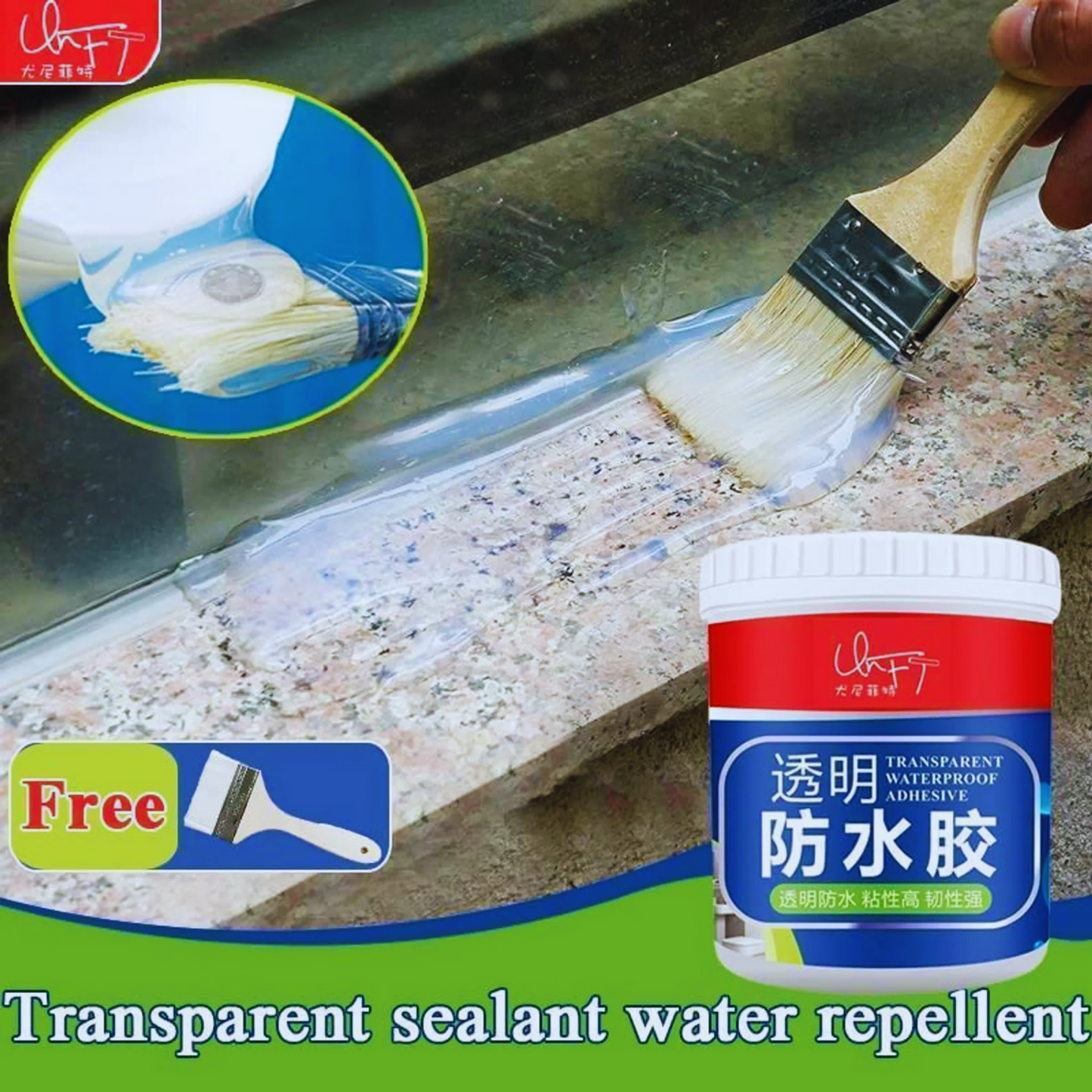 Transparent Waterproof Crack Seal Glue ( Pack of 2 )