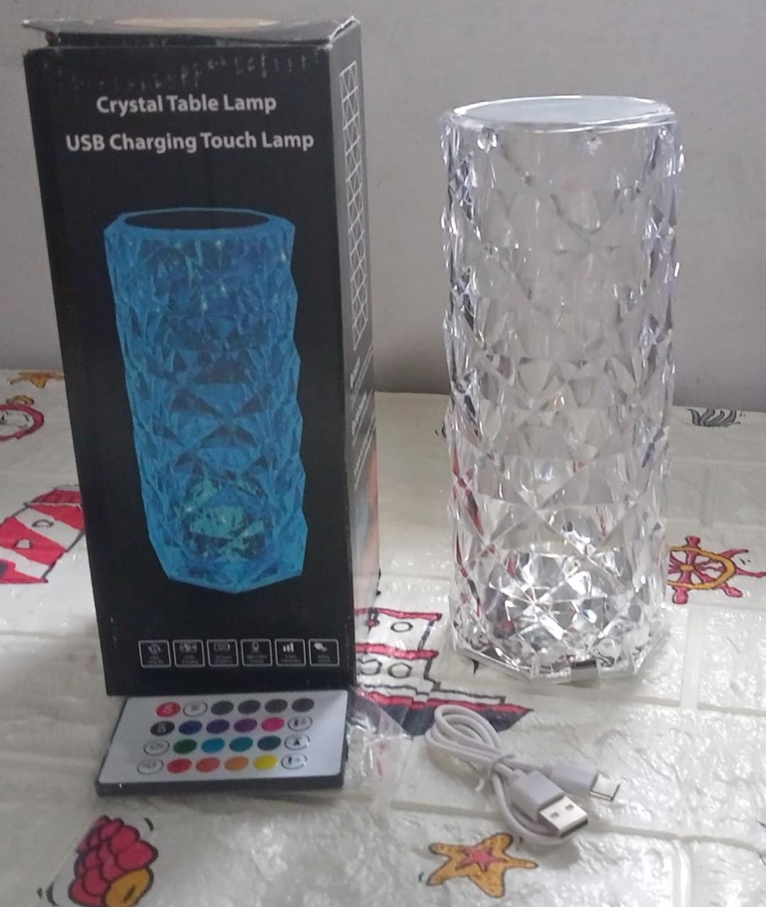 Diamond LED Table Lamp