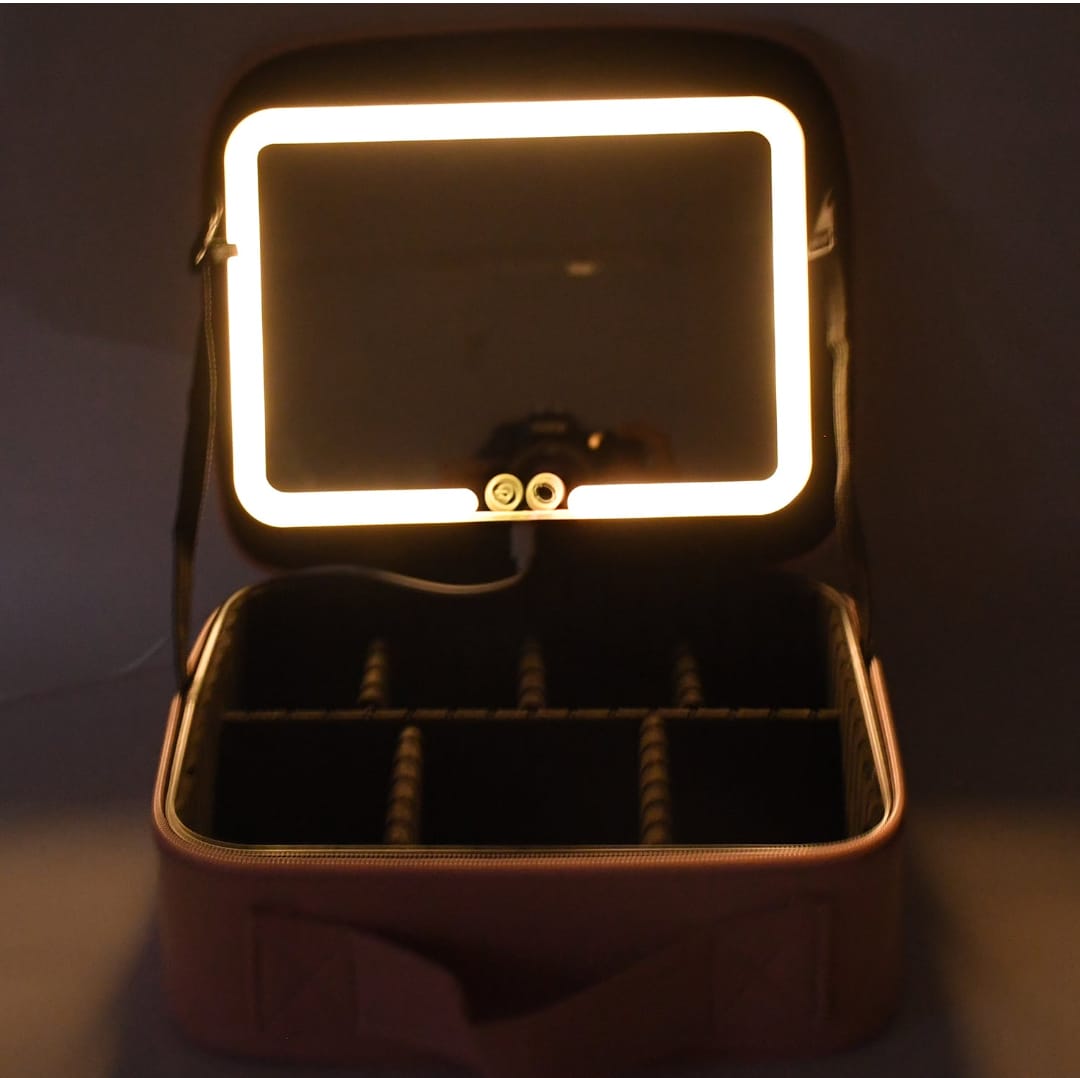 LED Makeup Organizer Box