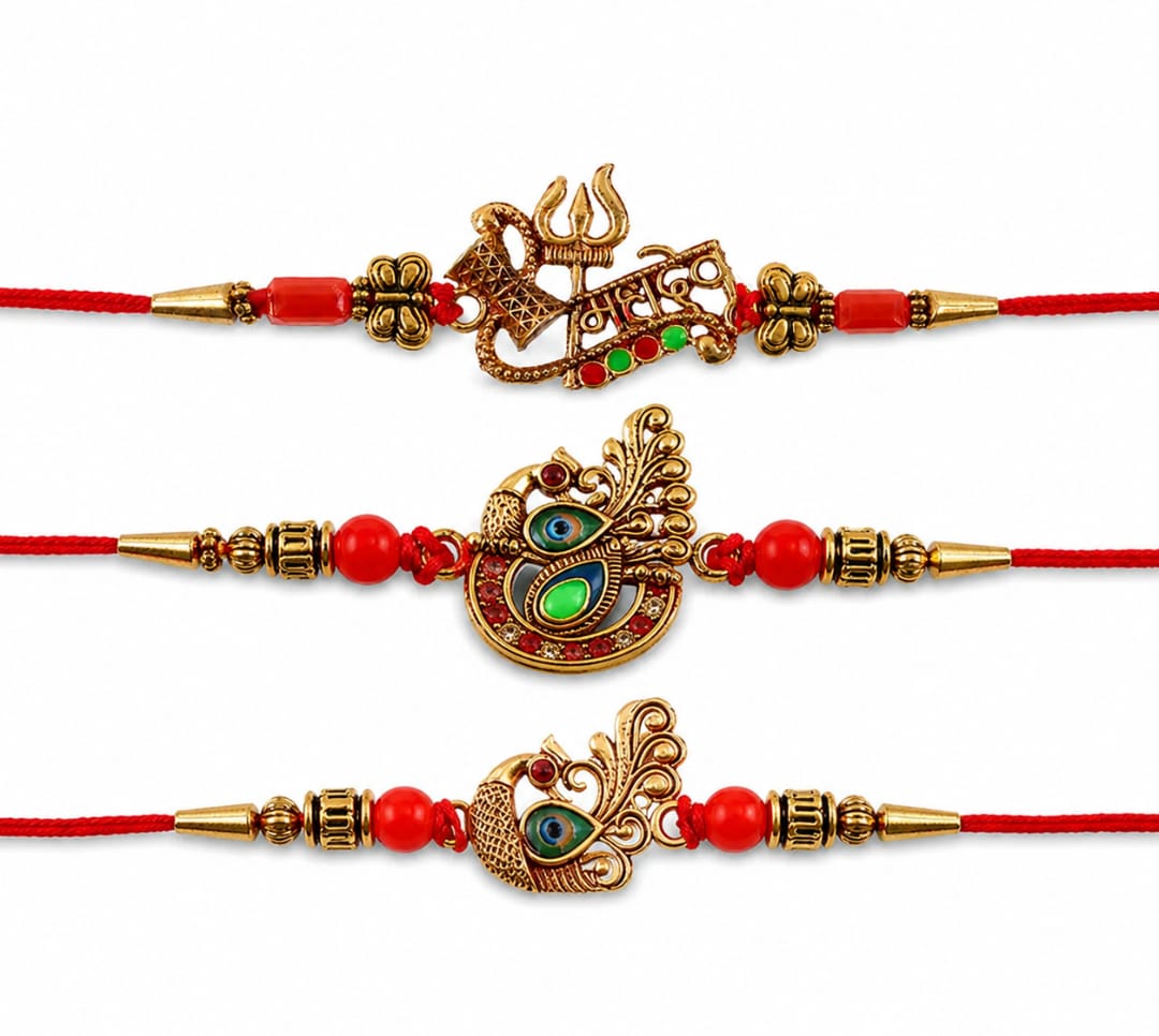 Bandhan Beyond Blood, Best Brother & Rakhi Bound by Heart Set for Brother (3 Pc)