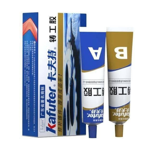 Instant Weld AB Glue, Fix Cracks in Metal, Glass, Wood
