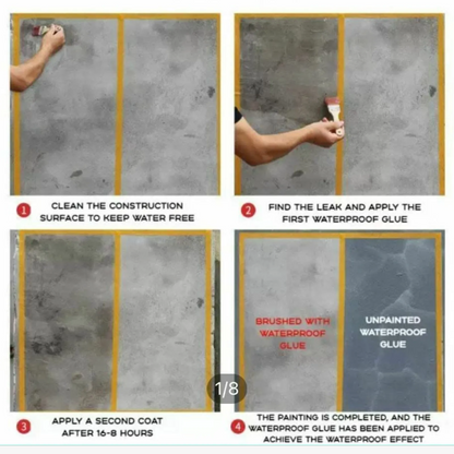 Transparent Waterproof Crack Seal Glue ( Pack of 2 )