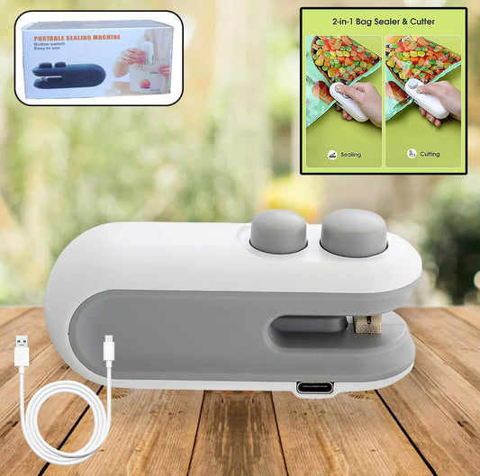2 in 1 Portable Heat Seal & Cutter