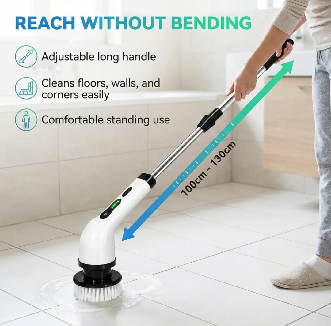 7-in-1 Electric Spin Scrubber