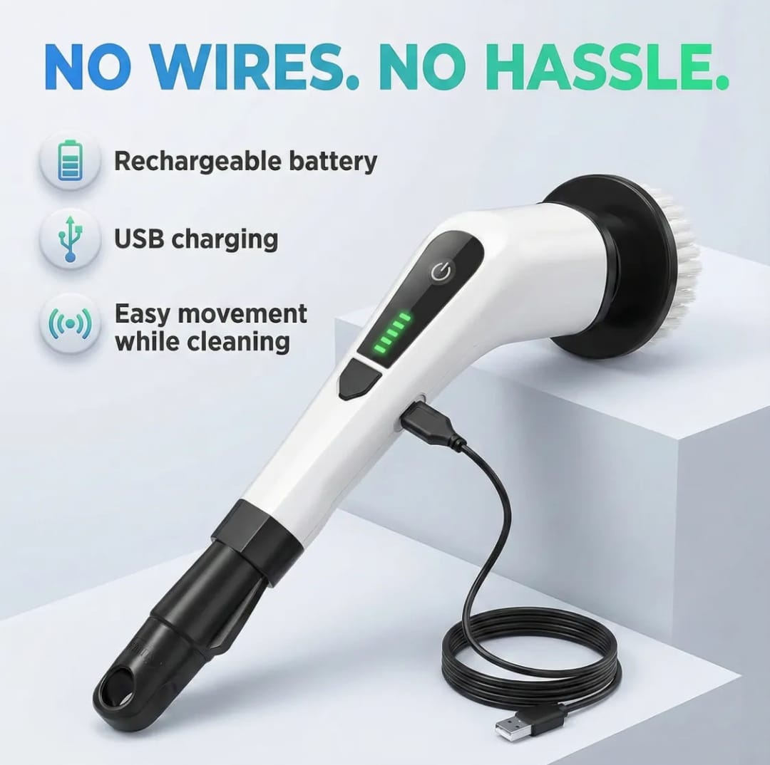 7-in-1 Electric Spin Scrubber