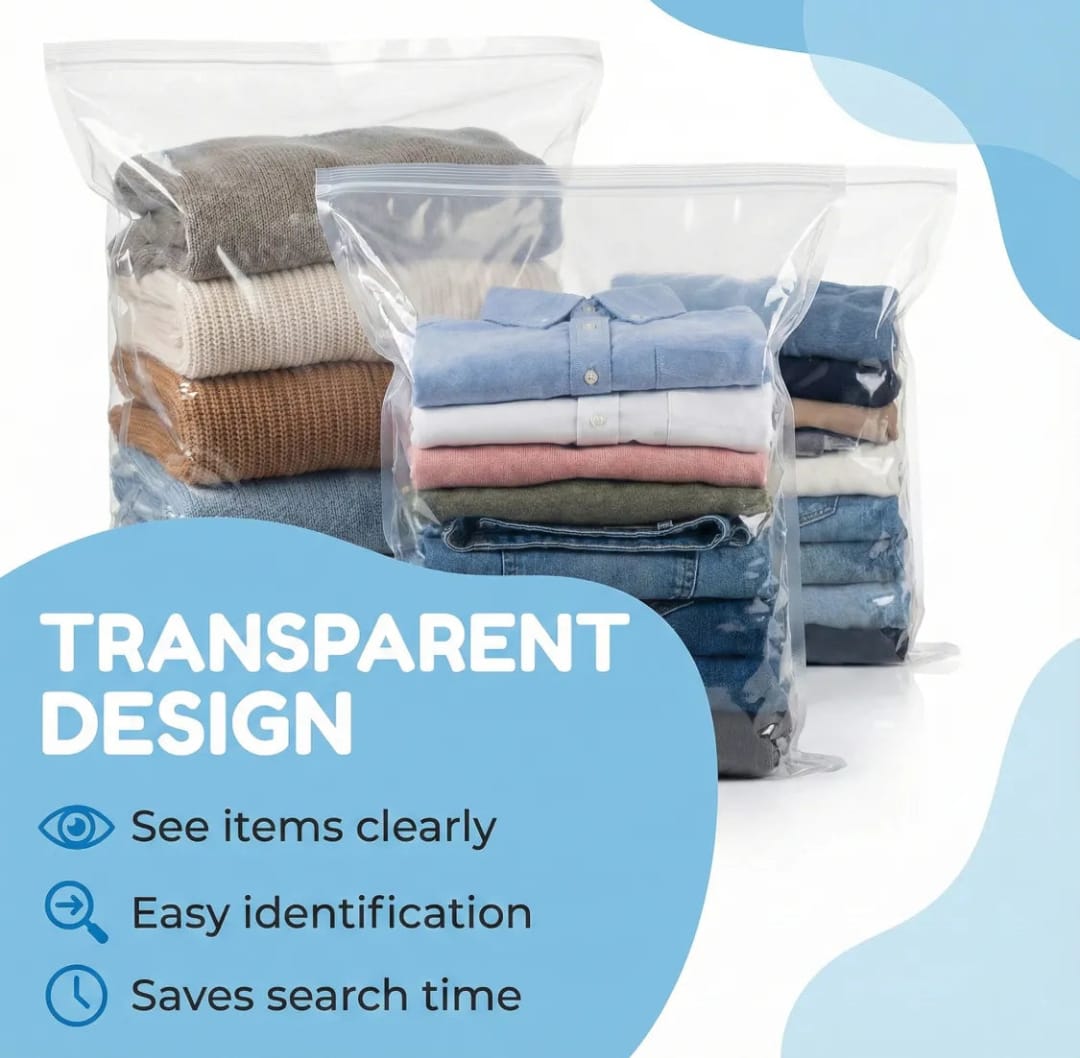 Vacuum Storage Bag Set with Pump