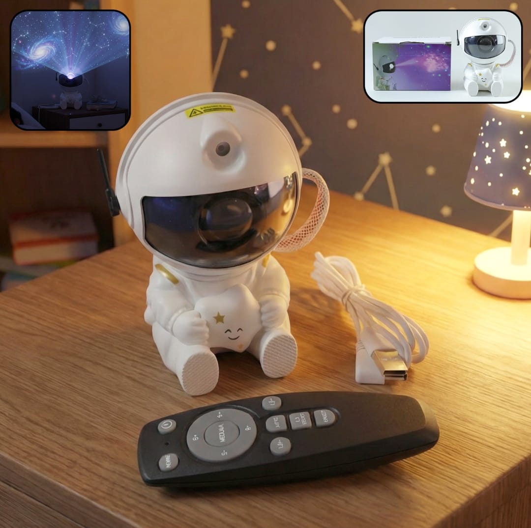Astronaut Galaxy Projector – Starry Night Lamp