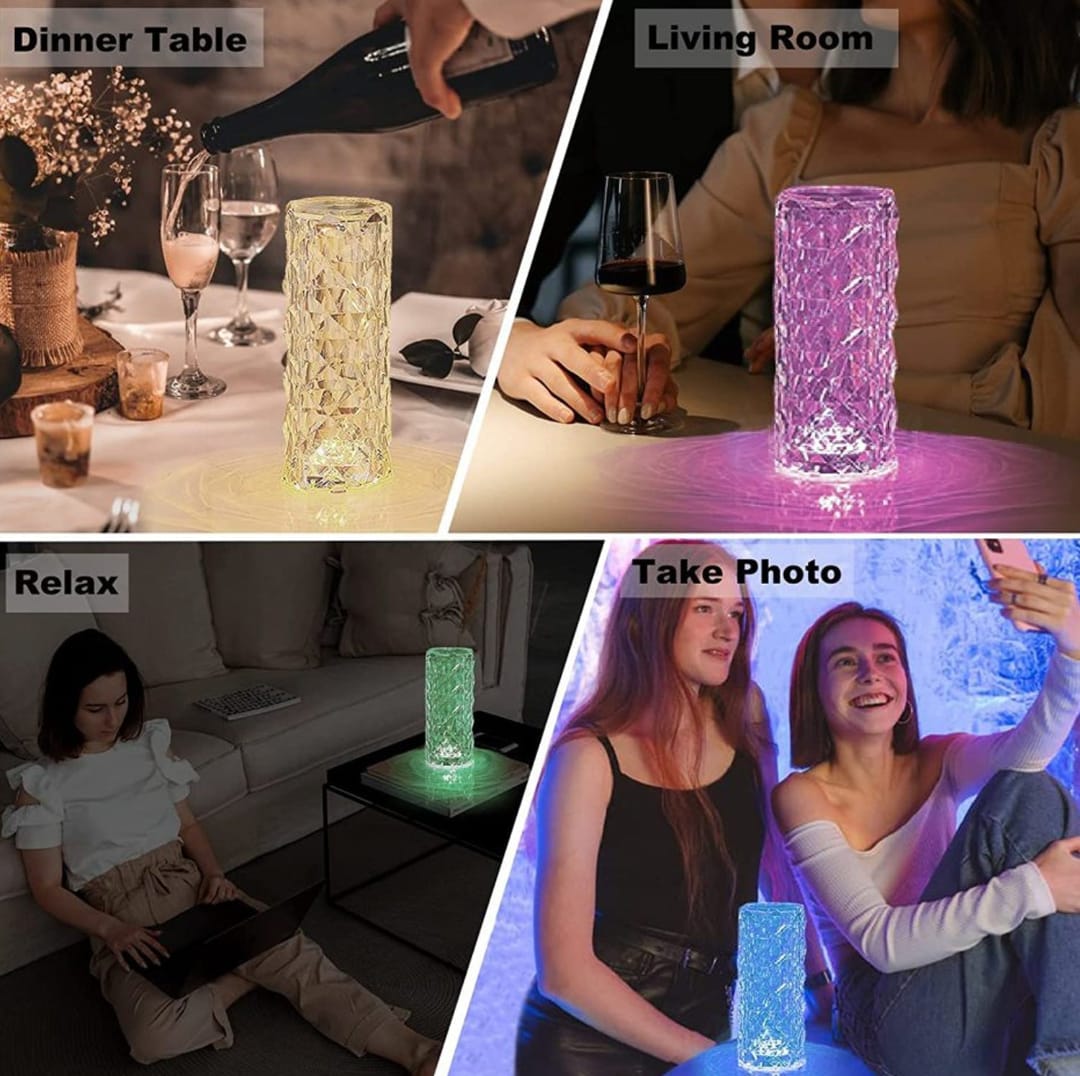 Diamond LED Table Lamp