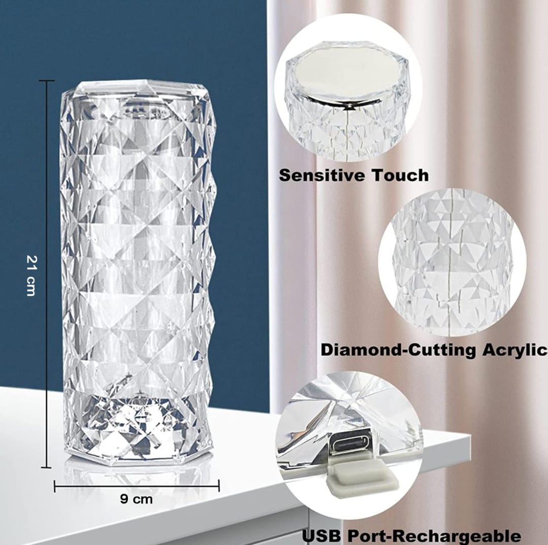 Diamond LED Table Lamp