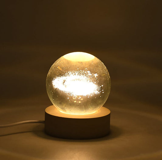 3D Crystal Ball Night Lamp