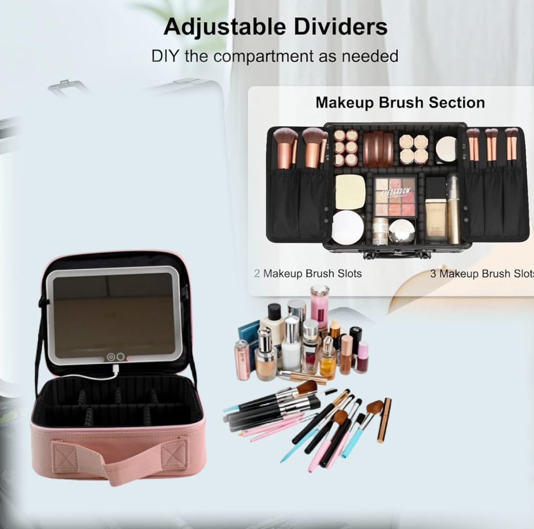 LED Makeup Organizer Box