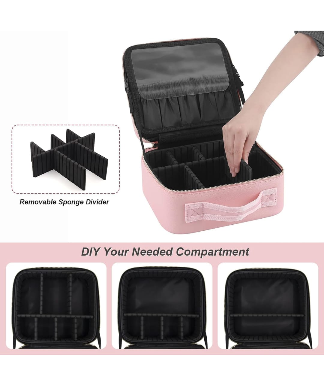 LED Makeup Organizer Box