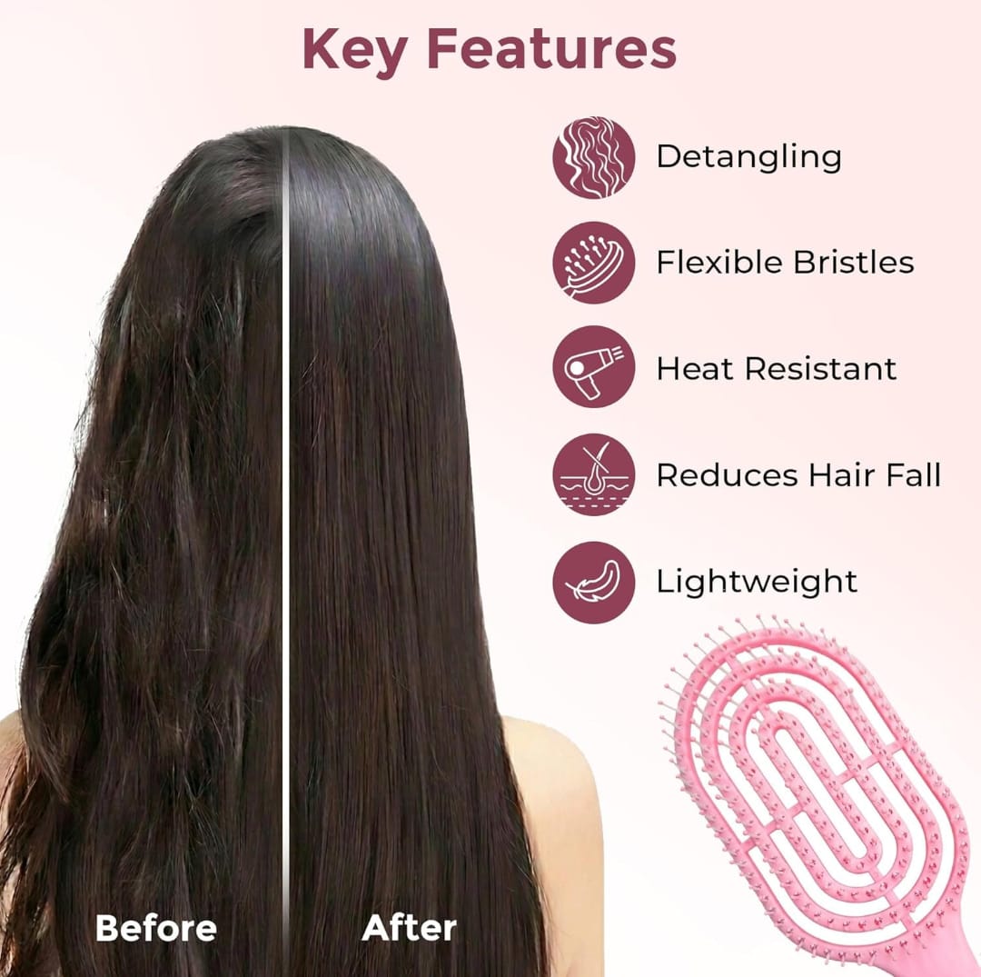 Vented Detangling Hair Brush