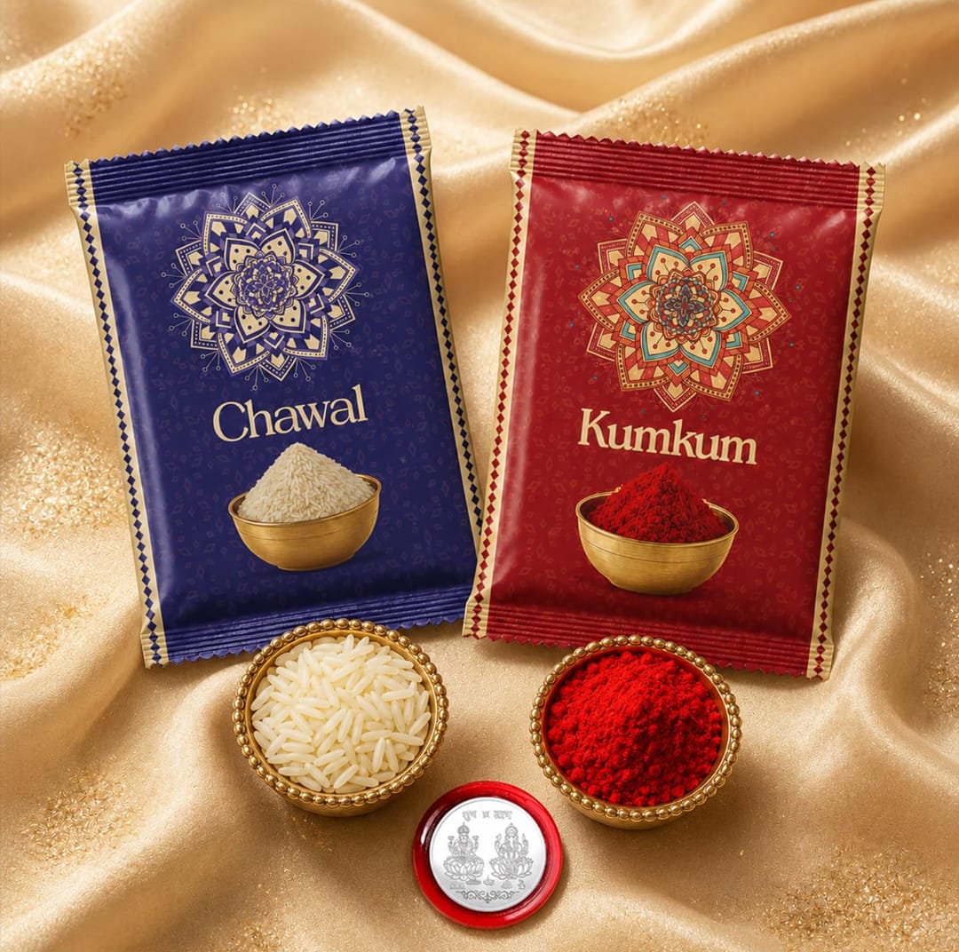 Raksha Bandhan Gift Set for Brother – Ganesha Rakhi & Chocolate Combo