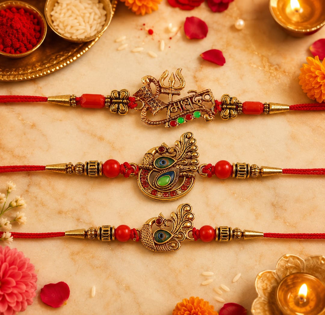 Bandhan Beyond Blood, Best Brother & Rakhi Bound by Heart Set for Brother (3 Pc)