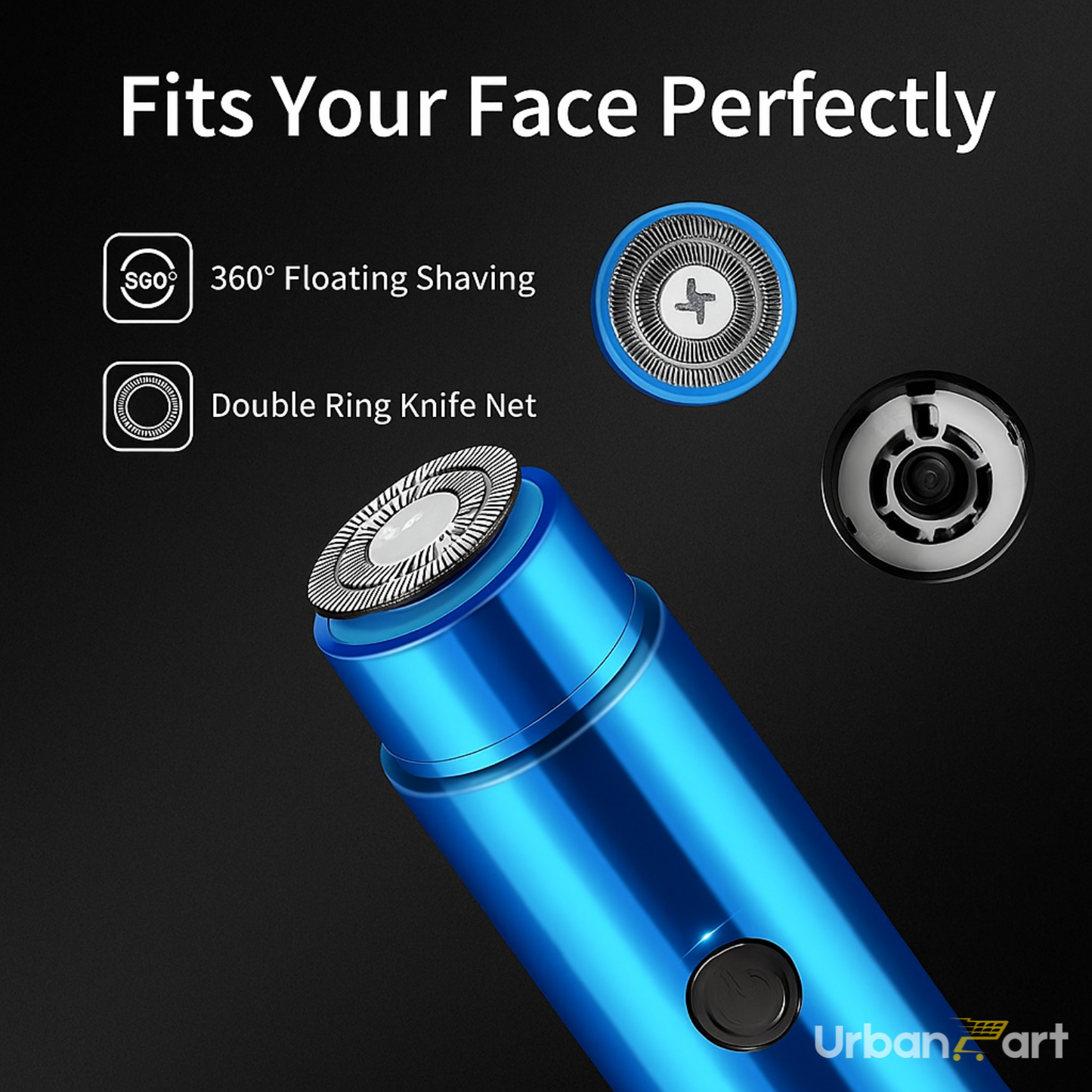 Mini Pocket Shaver – For Men & Women, Travel-Friendly